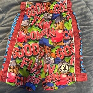 Vibrant Graphic Kids Shorts